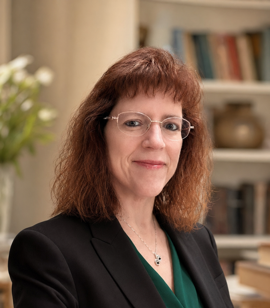 Angela Duval's writing desk at Duval Publishing
