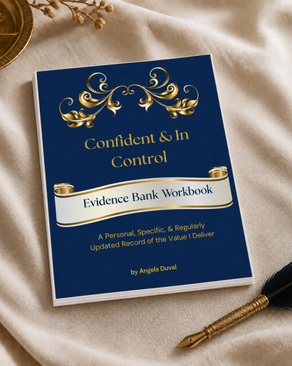 Confident & In Control Evidence Bank Workbook